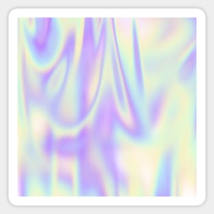 Vaporwave Hologram Sticker